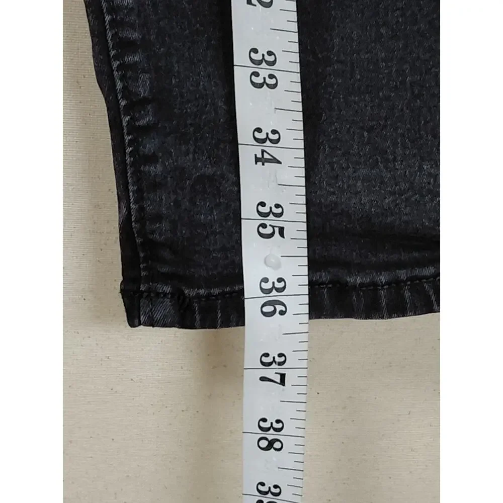 Loft Made And Loved Black Slim Stretch Jeans Women Size 12
